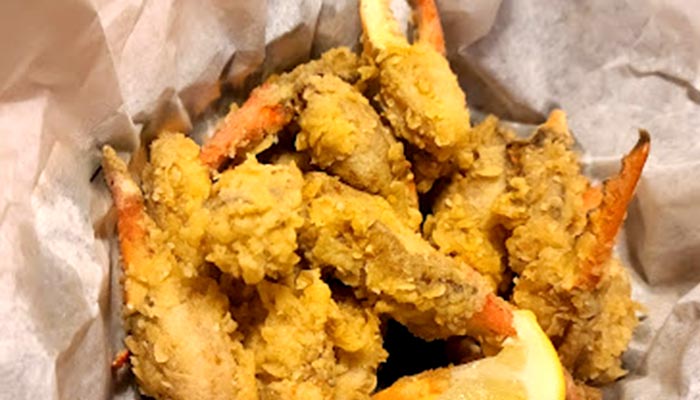 Samuel's Roadhouse restaurant serves Crestview's favorite crab claws appetizer basket