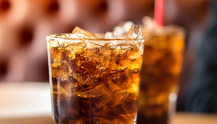 Ice cold soft drinks and soda Crestview's favorite restaurant and bar Samuel's Roadhouse