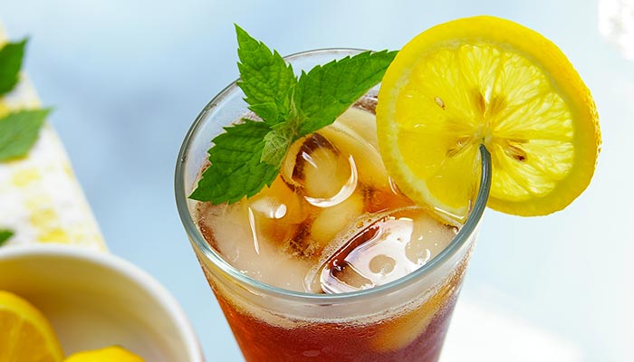 Iced tea by the gallon served sweet or unsweetened at Crestview's favorite restaurant and bar Samuel's Roadhouse